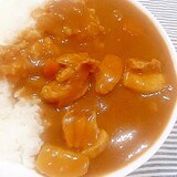 カレー用の角切り豚で圧力鍋カレー